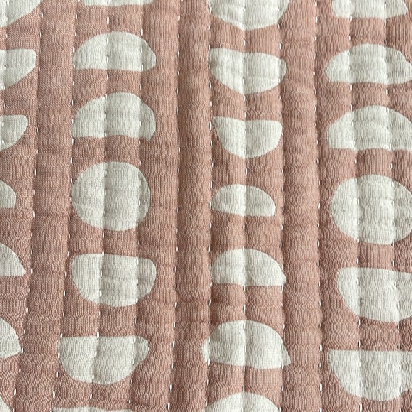 Crane Baby Jacquard Pillow Cover Copper Moon Phase. 12”x16”. 100% Cotton. New! - Picture 5 of 7